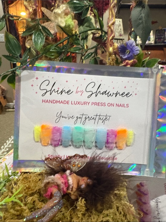 Shine by Shawnee Other - Handmade Multicolor mixed w/ clear & Smokey white for marbled look NWT 5/$35